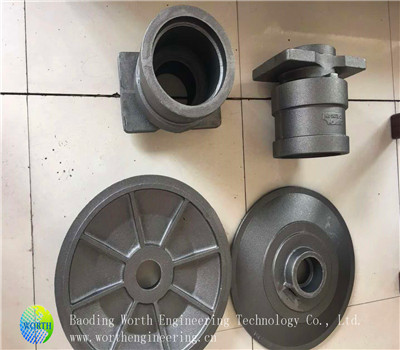 China Supplier Ductile Iron Gray Iron Steel Resin Green Sand Casting for Cylinder Head