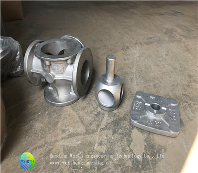 Custom Made Stainless Steel Lost Wax Investment Casting Ball Valve Body