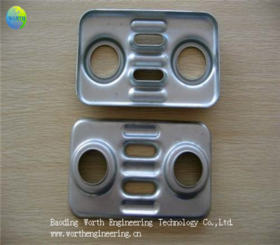 Hebei Customized Metal Stamping Deep Drawing Electronics Parts with Electroplate