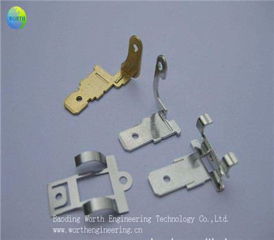 China Manufacturer Sheet Metal Stamping Lighting Parts by Punching Wire Electrode Cutting Contact 