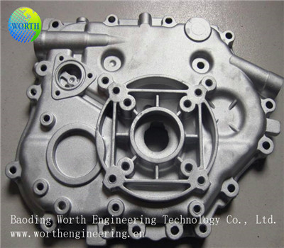 OEM Design Drawing Aluminum Low Pressure Die Casting Engine Parts with CNC Milling 
